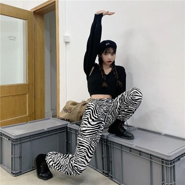 women's pants & capris wide leg women zebra print harajuku ins streetwear autumn daily loose clothing fashion all-match baggy sost clas, Black;white
women's pants & capris wide leg women zebra print harajuku ins streetwear autumn daily loose clothing fashion all-match baggy sost clas, Black;white