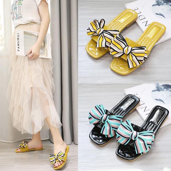 slippers 2021 fashion butterfly-knot ladies outside flat with heels woman summer beach shoes size 35-40, Black
slippers 2021 fashion butterfly-knot ladies outside flat with heels woman summer beach shoes size 35-40, Black