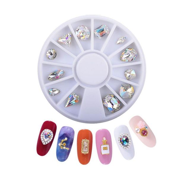 nail art decorations 12 pcs/wheel 3d alloy jewelry rhinestones for crystals diy accessorios, Silver;gold
nail art decorations 12 pcs/wheel 3d alloy jewelry rhinestones for crystals diy accessorios, Silver;gold