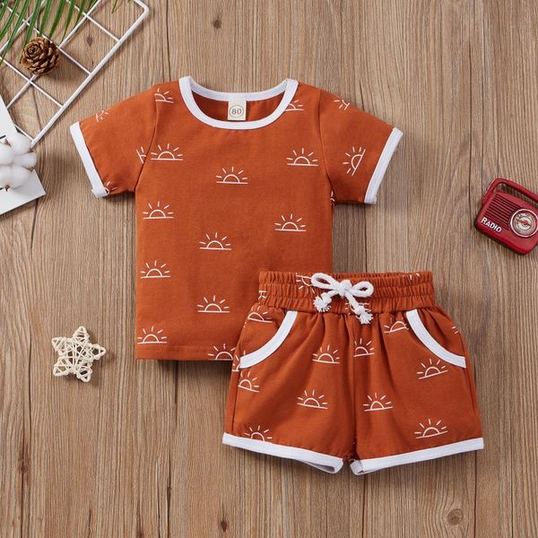 clothing sets 2021 baby girls boys sun print clothes set cotton casual short sleeve o-neck t-shirt+drawstring shorts for toddler infant, White
clothing sets 2021 baby girls boys sun print clothes set cotton casual short sleeve o-neck t-shirt+drawstring shorts for toddler infant, White