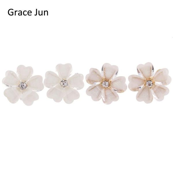 clip-on & screw back grace jun(tm) clover flower shape opal clip on earrings without piercing for girls party no hole ear 2 col, Silver
clip-on & screw back grace jun(tm) clover flower shape opal clip on earrings without piercing for girls party no hole ear 2 col, Silver