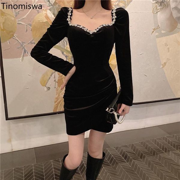 heavy beading velvet dress women fashion square collar long sleeve dresses femme irregular high waist knee-length lady vestidos casual, Black;gray
heavy beading velvet dress women fashion square collar long sleeve dresses femme irregular high waist knee-length lady vestidos casual, Black;gray