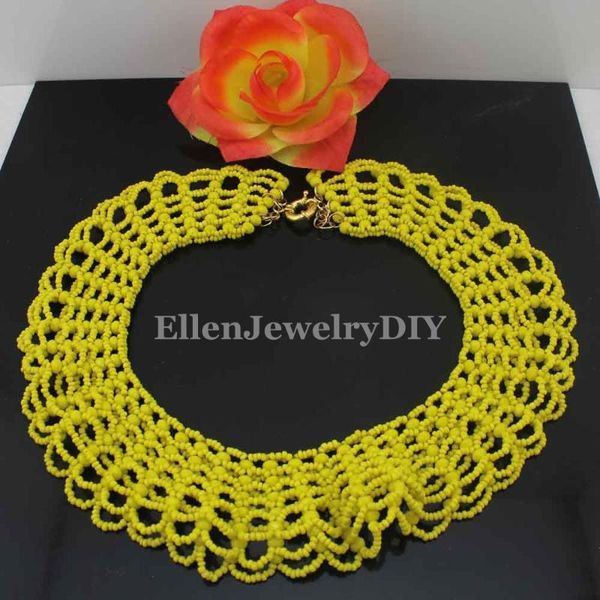 earrings & necklace christmas yellow crystal beads jewelry sets handmade weaved chunky beaded bridal w13821, Silver
earrings & necklace christmas yellow crystal beads jewelry sets handmade weaved chunky beaded bridal w13821, Silver