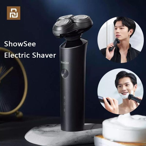 smart home control showsee electric shaver razor men shaving beard machine dry wet trimmer rechargeable washable 3d head dual blades
smart home control showsee electric shaver razor men shaving beard machine dry wet trimmer rechargeable washable 3d head dual blades