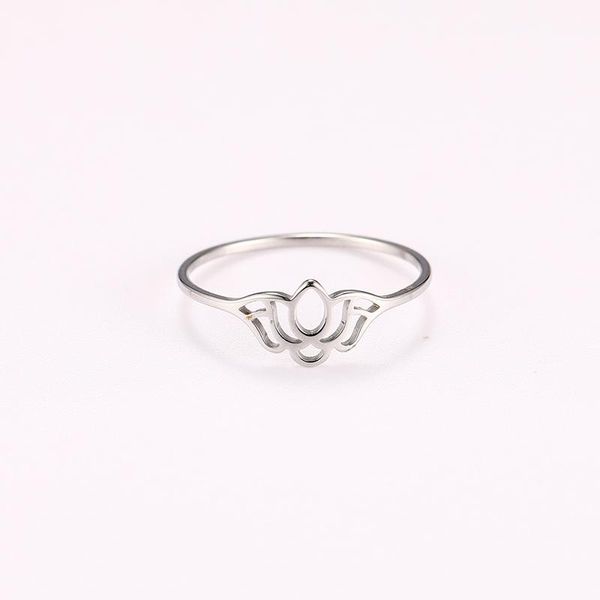 cluster rings unift stylish lotus design unique novelty style anniversary engagement bands exquisite stainless steel ladies jewelry, Golden;silver
cluster rings unift stylish lotus design unique novelty style anniversary engagement bands exquisite stainless steel ladies jewelry, Golden;silver