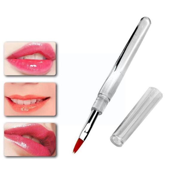 makeup brushes 1pc portable lip brush lipstick transparent rod with concealer lid gloss mini single b4t5
makeup brushes 1pc portable lip brush lipstick transparent rod with concealer lid gloss mini single b4t5