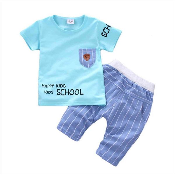 summer children fashion clothing baby boys girls letter t shirt striped shorts 2pcs sets kids infant clothes toddler tracksuit, White
summer children fashion clothing baby boys girls letter t shirt striped shorts 2pcs sets kids infant clothes toddler tracksuit, White