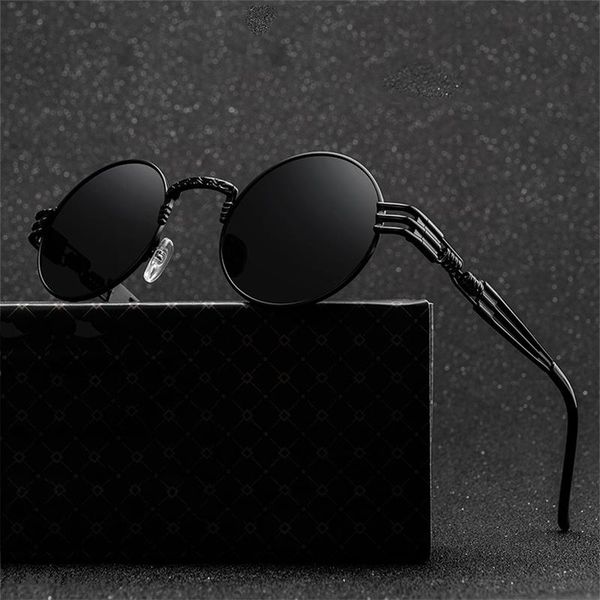 sunglasses fashion retro spring steampunk round for women men classic trend summer outdoor sports sun glasses shades de sol 2021, White;black
sunglasses fashion retro spring steampunk round for women men classic trend summer outdoor sports sun glasses shades de sol 2021, White;black