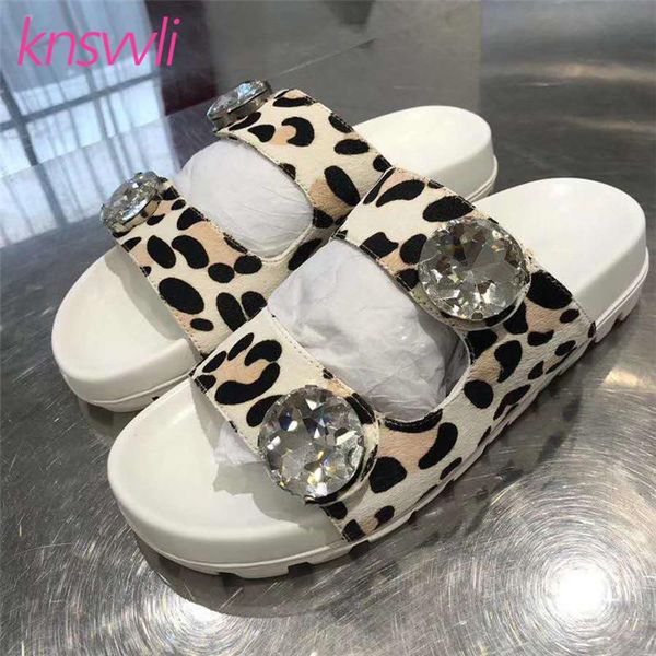 slippers leopard print horsehair thick sole mules shoes women leather flat ladies crystal platform woman zapatos de mujer, Black
slippers leopard print horsehair thick sole mules shoes women leather flat ladies crystal platform woman zapatos de mujer, Black