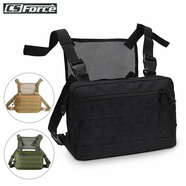 stuff sacks hip hop military tactical chest rig bag backpack men adjustable multi-functional molle tool pouch shoulder vest
stuff sacks hip hop military tactical chest rig bag backpack men adjustable multi-functional molle tool pouch shoulder vest