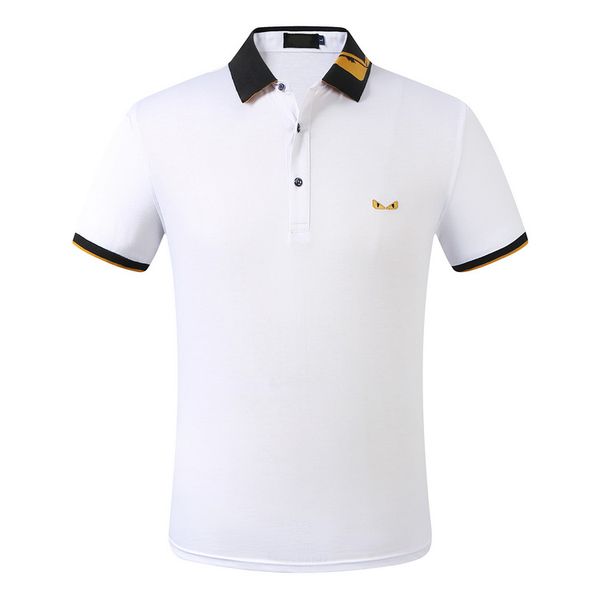 2021 mens polo shirt schwarzweiss hochwertige hochwertige gestickte mode luxus männer polos, White;black
2021 mens polo shirt schwarzweiss hochwertige hochwertige gestickte mode luxus männer polos, White;black