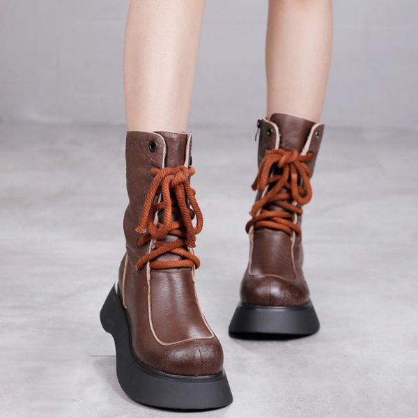 boots winter warm women 2021 plush genuine leather woman shoes female zip round toe lace-up handmade ankle platform, Black
boots winter warm women 2021 plush genuine leather woman shoes female zip round toe lace-up handmade ankle platform, Black