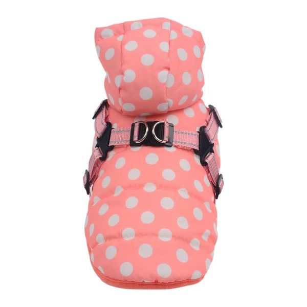 dog apparel pet autumn winter skiing costume sleeveless dot printed cute vest with durable chest strap harness clothing
dog apparel pet autumn winter skiing costume sleeveless dot printed cute vest with durable chest strap harness clothing