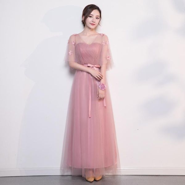 evening party dress slim chiffon bridesmaid wedding dresses full length solid flower beach cheongsam vestidos ethnic clothing, Red
evening party dress slim chiffon bridesmaid wedding dresses full length solid flower beach cheongsam vestidos ethnic clothing, Red