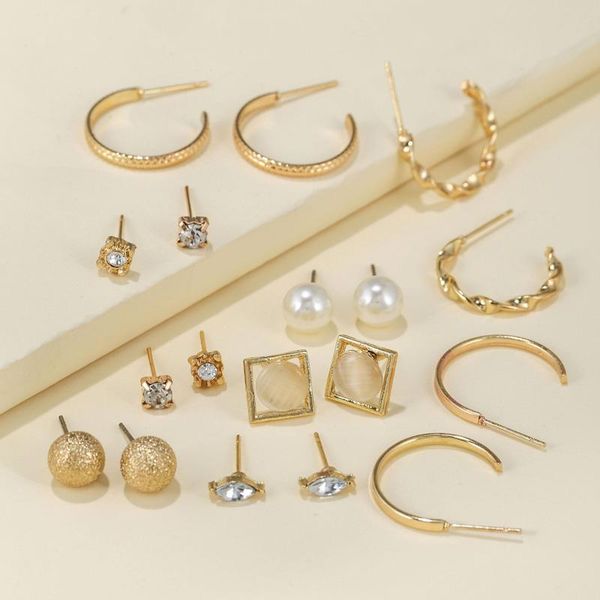 stud fashion gold pearl tassel earrings set for women vintage metal hoop earings geometric circle drop jewelry, Golden;silver
stud fashion gold pearl tassel earrings set for women vintage metal hoop earings geometric circle drop jewelry, Golden;silver