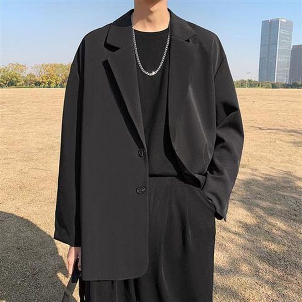 women's suits & blazers oversized fashion solid lapel blazer elegant vintage loose temper jacket kvzp, White;black
women's suits & blazers oversized fashion solid lapel blazer elegant vintage loose temper jacket kvzp, White;black
