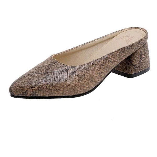 fanyuan sandals snakeskin pu leather ladies square heel summer slingback women shoes pointed toe pumps, Black
fanyuan sandals snakeskin pu leather ladies square heel summer slingback women shoes pointed toe pumps, Black