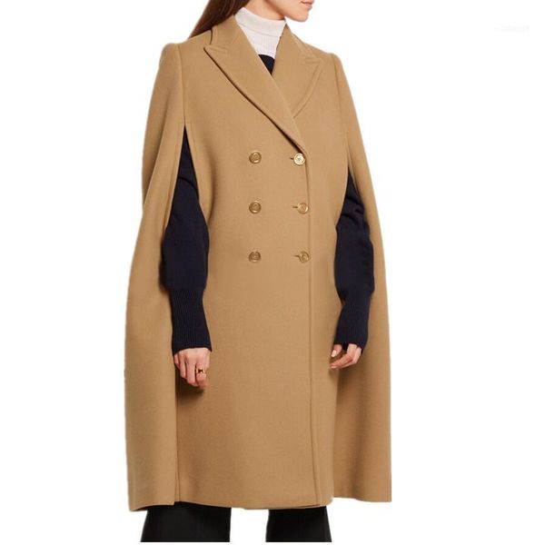women's wool & blends abrigos mujer invierno women winter autumn trench cashmere long poncho cape coat outwear lapel jacket manteau fem, Black
women's wool & blends abrigos mujer invierno women winter autumn trench cashmere long poncho cape coat outwear lapel jacket manteau fem, Black