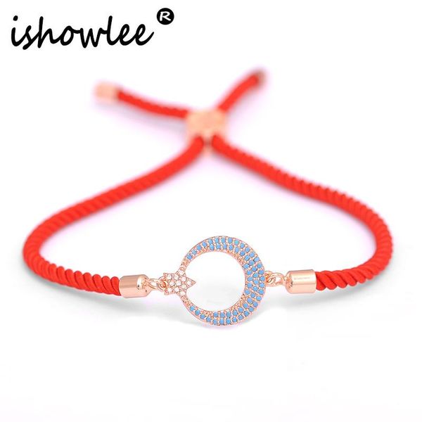 charm bracelets ishowlee rose gold 585 turk bracelet for women zirconia pave setting turquois red thread girls jewelry sla17, Golden;silver
charm bracelets ishowlee rose gold 585 turk bracelet for women zirconia pave setting turquois red thread girls jewelry sla17, Golden;silver