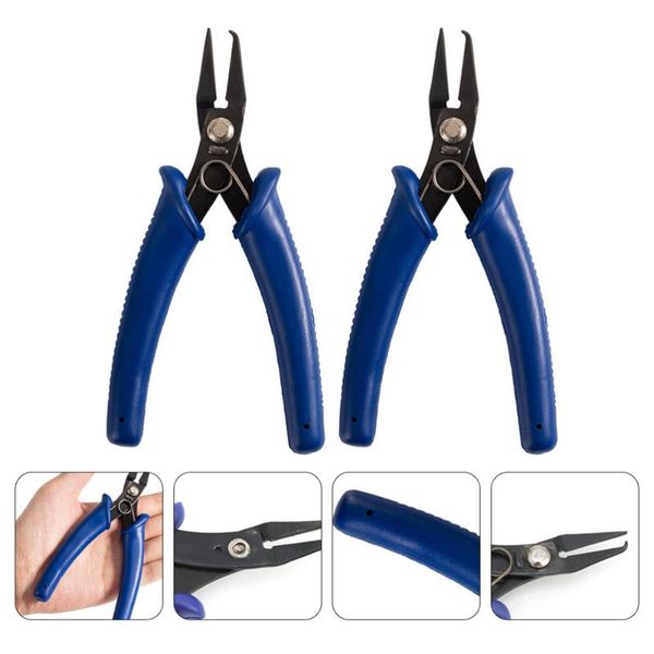 2pcs mini diy jewelry pincer practical craft clamp beading tools fishing hooks 
2pcs mini diy jewelry pincer practical craft clamp beading tools fishing hooks