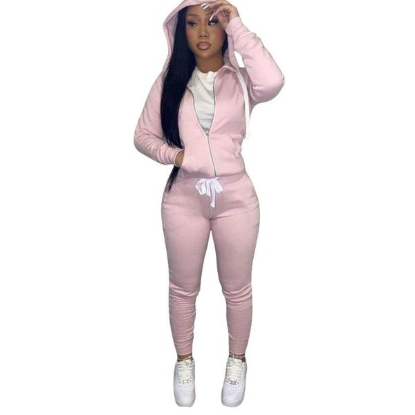 women's two piece pants 2021 suit autumn winter solid color thin leg slim hooded sweater drawcord two-piece set, White
women's two piece pants 2021 suit autumn winter solid color thin leg slim hooded sweater drawcord two-piece set, White