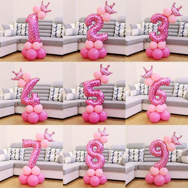 set big number foil helium balloons blue pink thicken latex air ballons birthday kids party celebration happy year decor decoration
set big number foil helium balloons blue pink thicken latex air ballons birthday kids party celebration happy year decor decoration