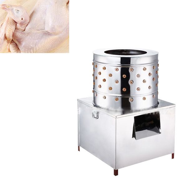 Image of 220V Electric Stainless Steel Plucker Machine Quail Bird Hair Removal Poultry Birds Epilator Chicken Dehairing 1500W