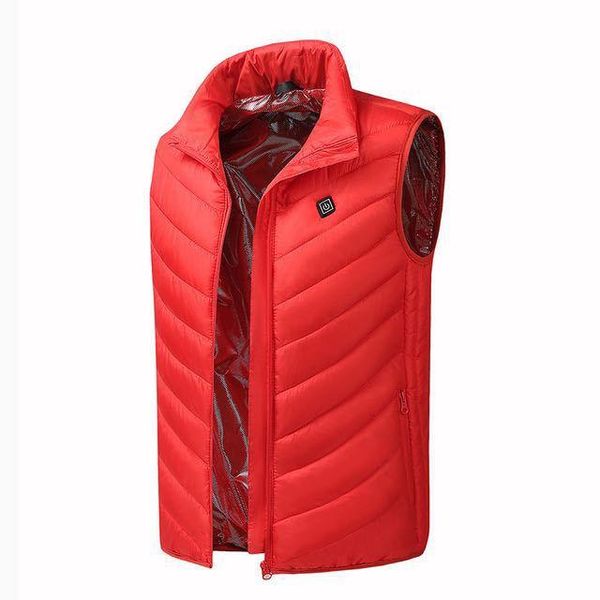 men's and women's casual windbreaker warm sleeveless jacket for men usb charging intelligent constant temperature heating vest ves, Black;white
men's and women's casual windbreaker warm sleeveless jacket for men usb charging intelligent constant temperature heating vest ves, Black;white