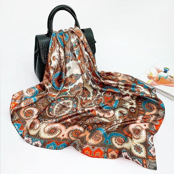 scarves silk square plaid scarf women satin neck hair tie band soft work neckerchife 2021 hijab head female foulard, Blue;gray
scarves silk square plaid scarf women satin neck hair tie band soft work neckerchife 2021 hijab head female foulard, Blue;gray