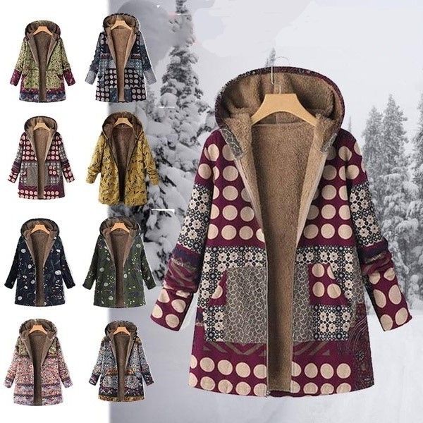 women's jackets casaco feminino estilo tnico vintage, estampa floral, com capuz, bolsos, jaqueta de zper, forro , inverno, quente, cas, Black;brown
women's jackets casaco feminino estilo tnico vintage, estampa floral, com capuz, bolsos, jaqueta de zper, forro , inverno, quente, cas, Black;brown