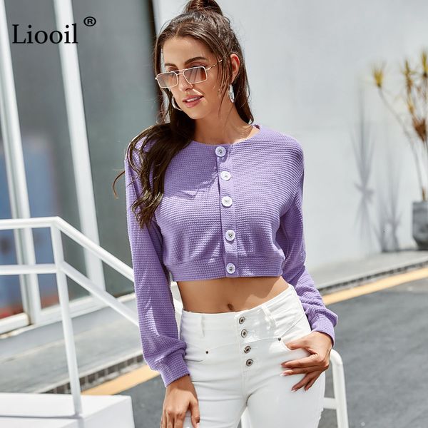 knits casual knitted short cardigan button up long sleeve o neck women fall winter purple knitwear cropped and coats, White
knits casual knitted short cardigan button up long sleeve o neck women fall winter purple knitwear cropped and coats, White