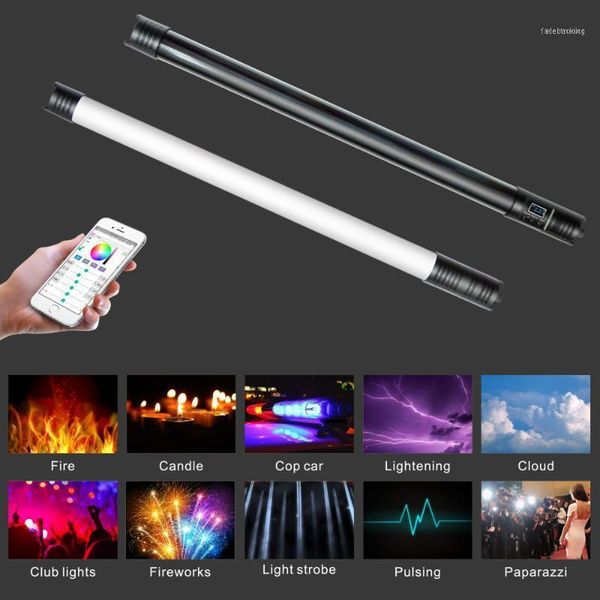 yidoblo led rgb light strick video studio lt-rgb2 lt-rgb4 with battery handheld continuous lights art pos lighting11