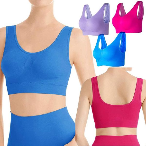 3-pack women underwear tanks seamless sports tank with removable pads for 2021 summer bluzki #t4g camisoles, Black;white
3-pack women underwear tanks seamless sports tank with removable pads for 2021 summer bluzki #t4g camisoles, Black;white