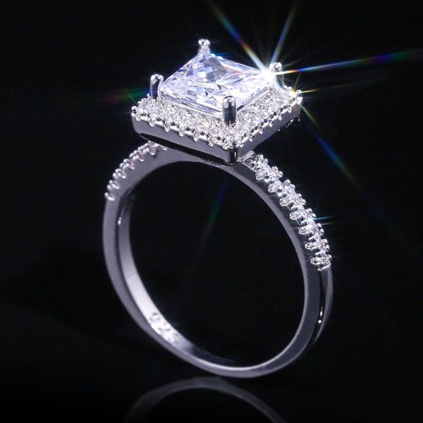 wedding rings huitan luxury women jewelry with solitaire square crystal stone micro paved tiny anniversary surprise gift, Slivery;golden
wedding rings huitan luxury women jewelry with solitaire square crystal stone micro paved tiny anniversary surprise gift, Slivery;golden