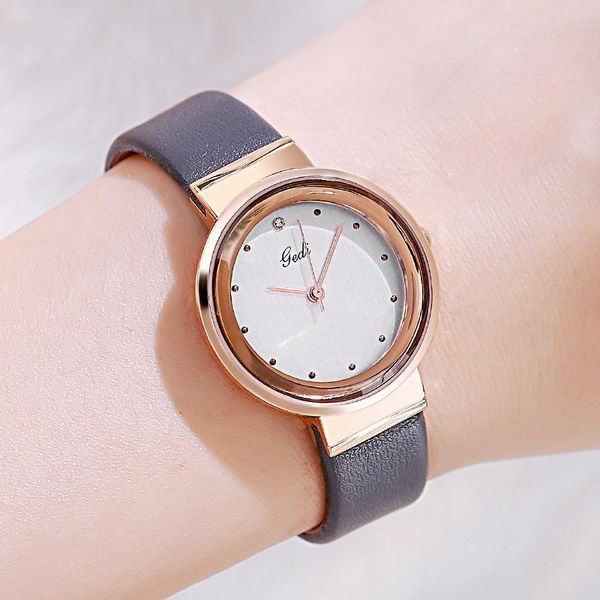 wristwatches 2021 simple women watches rose gold stainless steel waterproof quartz watch original brand for girl, Slivery;brown
wristwatches 2021 simple women watches rose gold stainless steel waterproof quartz watch original brand for girl, Slivery;brown