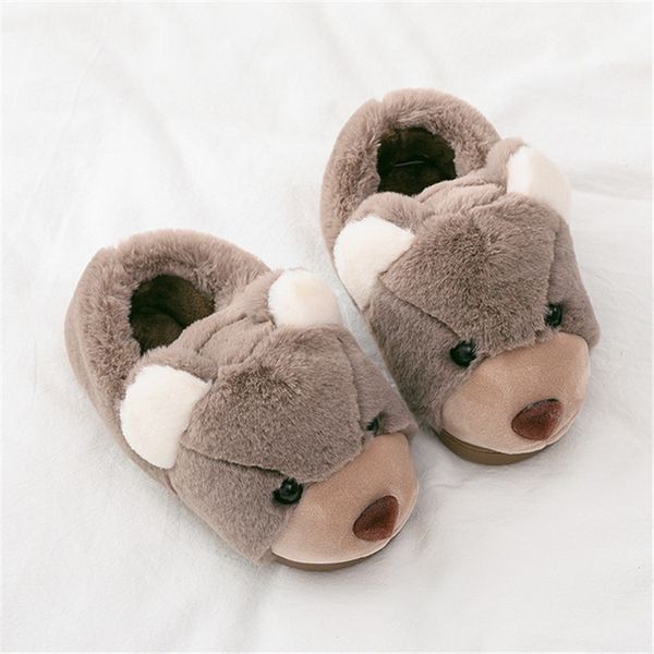 winter kids slippers cute cartoon bear indoor shoes slip on children plush sneakers boy girl home cotton flats color, Black;red
winter kids slippers cute cartoon bear indoor shoes slip on children plush sneakers boy girl home cotton flats color, Black;red