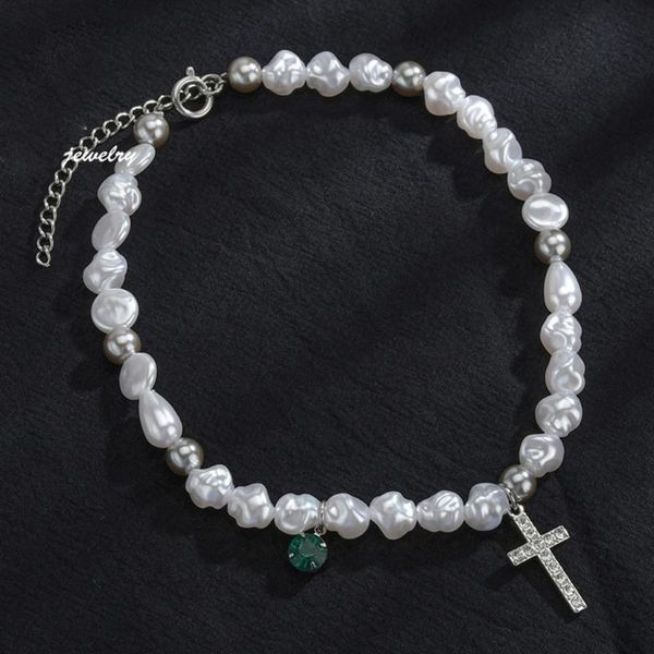 rhinestone cross charm pendant simulated pearl crystal fashion necklace women b36d necklaces, Silver
rhinestone cross charm pendant simulated pearl crystal fashion necklace women b36d necklaces, Silver