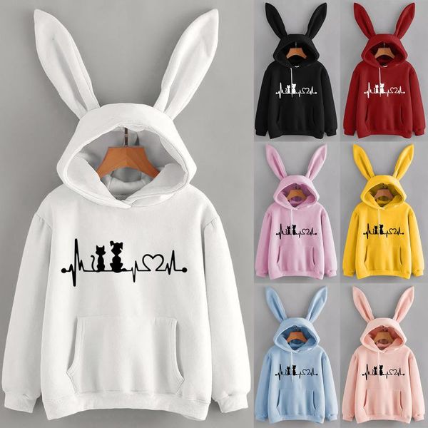 women's hoodies & sweatshirts womens long sleeve hooded hoodie sweatshirt letter print pullover blouse oversized loose d4, Black
women's hoodies & sweatshirts womens long sleeve hooded hoodie sweatshirt letter print pullover blouse oversized loose d4, Black