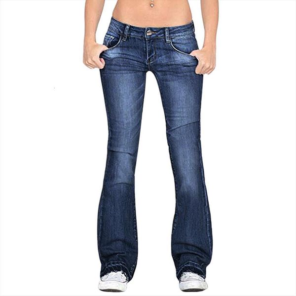 flare slim denim trousers women jeans vintage bell bottom high waist pants stretchy wide leg, Blue
flare slim denim trousers women jeans vintage bell bottom high waist pants stretchy wide leg, Blue