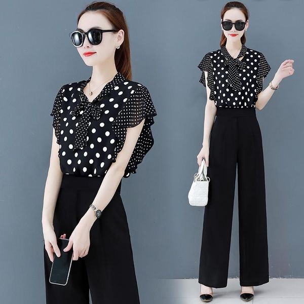 two piece dress professional women set fashion 2021 spring and autumn temperament summer womens clothing black white
two piece dress professional women set fashion 2021 spring and autumn temperament summer womens clothing black white