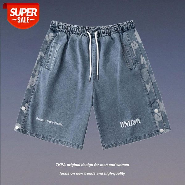 tkpa hip-hop stream loose-breasted denim shorts men and women country retro tooling casual five-point pants couple #tp3v, Blue
tkpa hip-hop stream loose-breasted denim shorts men and women country retro tooling casual five-point pants couple #tp3v, Blue