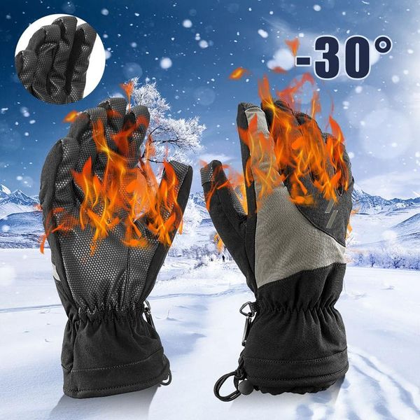 cycling gloves winter warm waterproof windproof outdoor thicken mittens touch screen men sports bike glove#35, Black
cycling gloves winter warm waterproof windproof outdoor thicken mittens touch screen men sports bike glove#35, Black