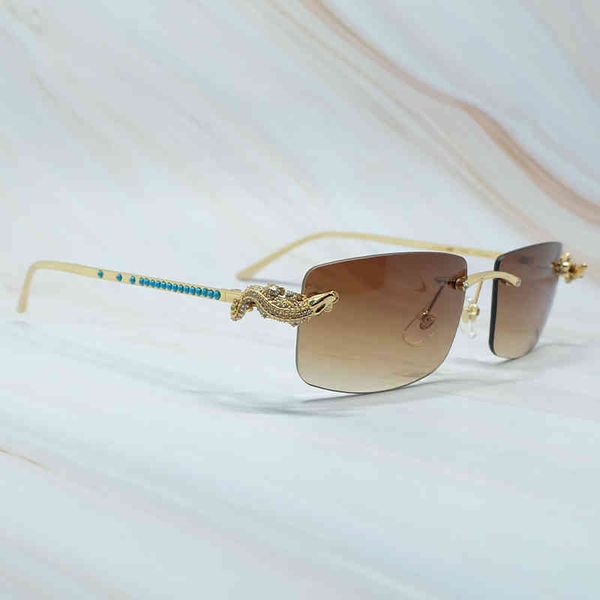 designer sunglasses luxury golden rimless frame rhinestone sunglass women blue diamond men, White;black
designer sunglasses luxury golden rimless frame rhinestone sunglass women blue diamond men, White;black