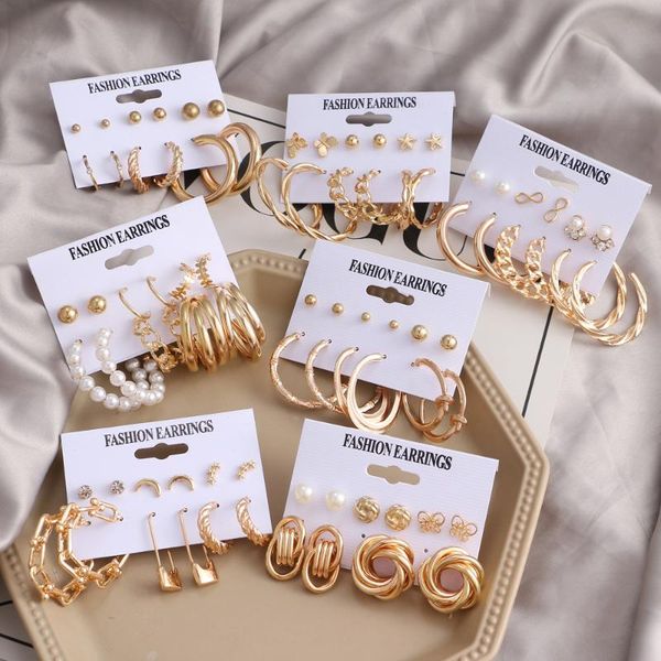 hoop & huggie iparam vintage geometric gold metal earrings set for women punk pearl dangle drop 2021 trend of jewelry, Golden;silver
hoop & huggie iparam vintage geometric gold metal earrings set for women punk pearl dangle drop 2021 trend of jewelry, Golden;silver