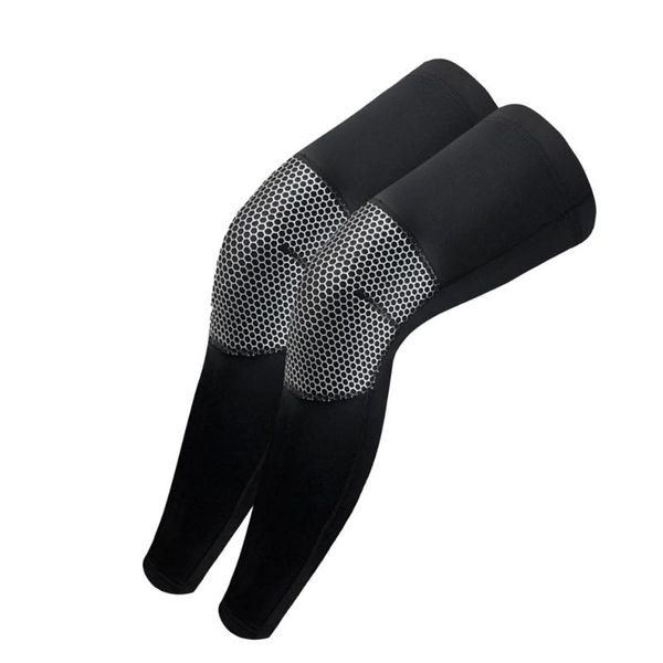 elbow & knee pads 1 pair of extended breathable leg protection cycling elastic sleeves kneecap anti-slid press kneepad for man woman basketb, Black;gray
elbow & knee pads 1 pair of extended breathable leg protection cycling elastic sleeves kneecap anti-slid press kneepad for man woman basketb, Black;gray