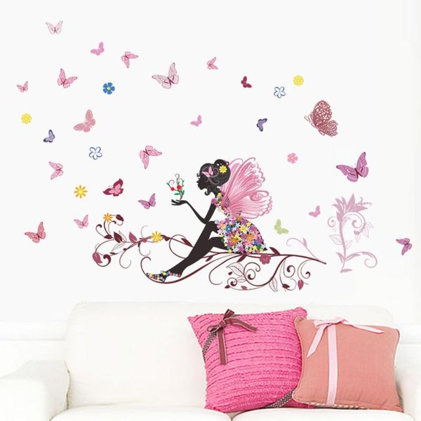 wall stickers flower fairy pink colorful tree branch butterfly home decal sticker girl women bedroom diy kids room nursery party mural qw
wall stickers flower fairy pink colorful tree branch butterfly home decal sticker girl women bedroom diy kids room nursery party mural qw