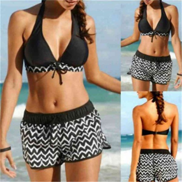 swimsuit two pieces tankini women swimming suits swimwear shorts + crop biquini bathing suit bikini set striped swim 210728, White;black
swimsuit two pieces tankini women swimming suits swimwear shorts + crop biquini bathing suit bikini set striped swim 210728, White;black