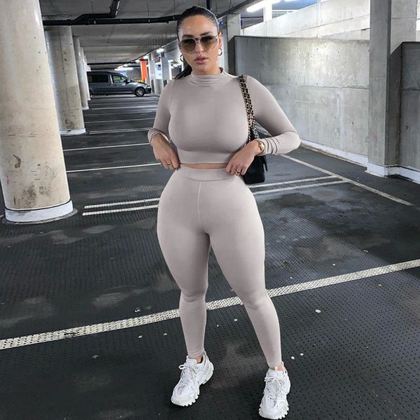 women two pieces set fall autumn yoga suit sets long sleeve t-shirt crop high waist leggings gym workout tracksuitby air, Black;white
women two pieces set fall autumn yoga suit sets long sleeve t-shirt crop high waist leggings gym workout tracksuitby air, Black;white