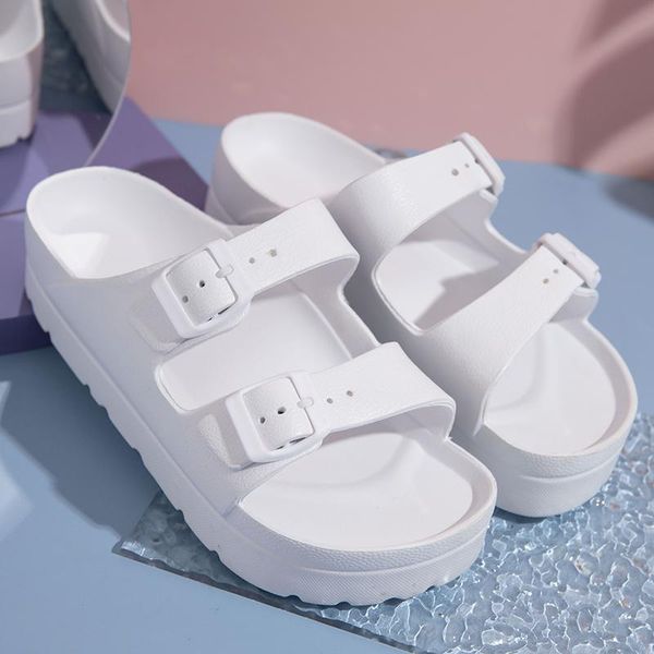slippers women 2021 summer white platform sandals zapatos femenino eva lightweight non-slip beach women's shoes sandalias mujer, Black
slippers women 2021 summer white platform sandals zapatos femenino eva lightweight non-slip beach women's shoes sandalias mujer, Black