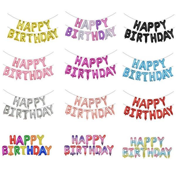 party decoration 13pcs/set happy birthday letter balloons colorful 16inch foil balloon baby shower kids favor banner garland deco supply
party decoration 13pcs/set happy birthday letter balloons colorful 16inch foil balloon baby shower kids favor banner garland deco supply